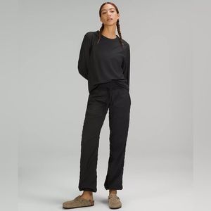 Lululemon Dance Studio Mid-Rise Pant Full Length Black EUC 4